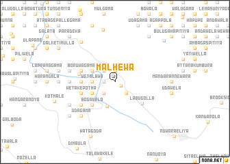 map of Malhewa