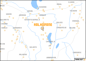 map of Malhopane