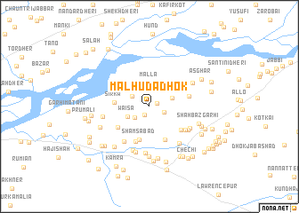 map of Malhu da Dhok