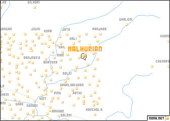 map of Malhūriān