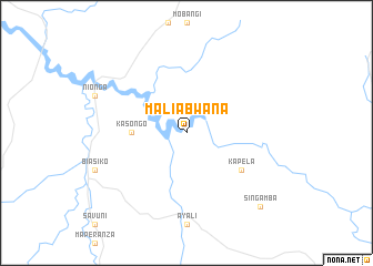 map of Maliabwana