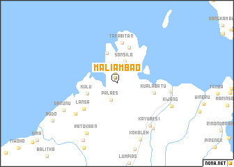 map of Maliambao