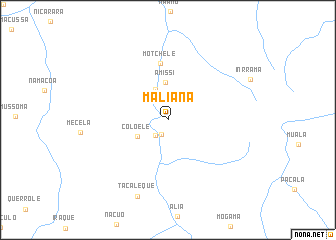 map of Maliana