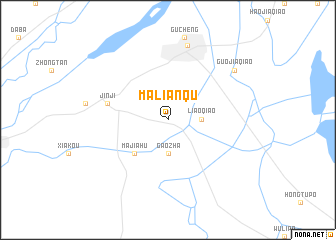 map of Malianqu