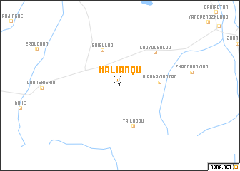 map of Malianqu