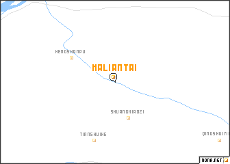 map of Maliantai