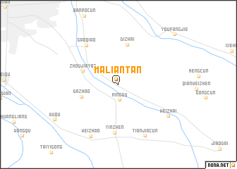 map of Maliantan