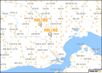 map of Mali-ao