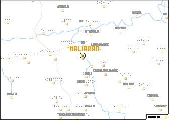 map of Maliaran