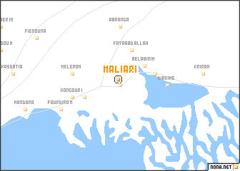 map of Maliari