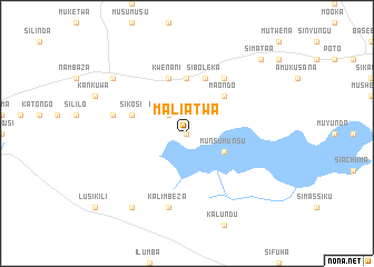 map of Maliatwa