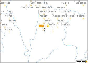 map of Malia