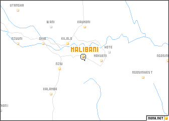 map of Malibani