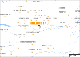 map of Mali Bastaji