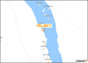 map of Malibati