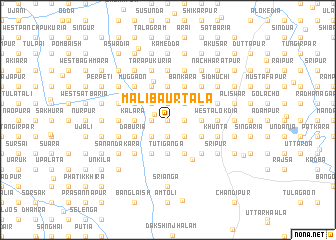 map of Mālibāurtala