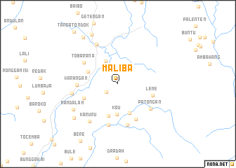 map of Maliba