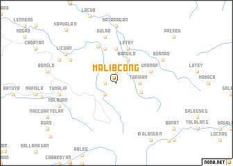 map of Malibcong