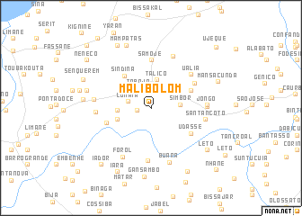 map of Malibolom