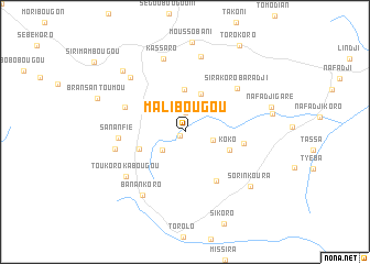 map of Malibougou