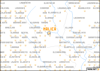 map of Malica