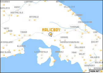 map of Malicboy