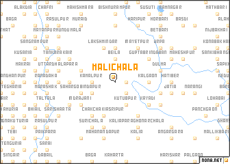 map of Mālichāla