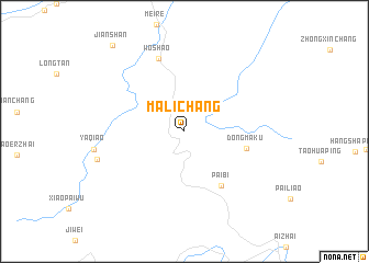 map of Malichang