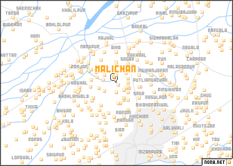 map of Mālīchān