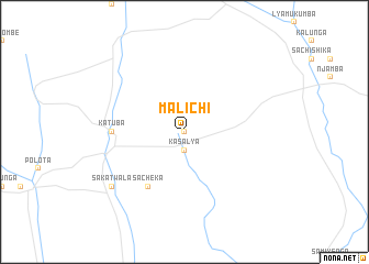 map of Malichi