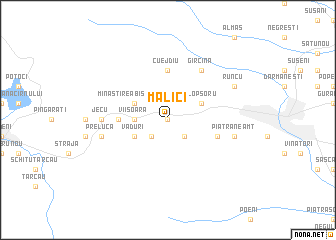 map of Malici