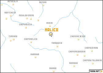 map of Malico