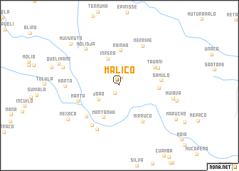 map of Malico