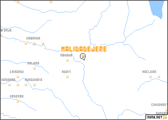 map of Malidade Jere