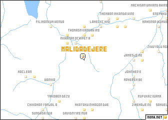 map of Malidade Jere