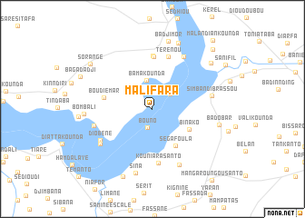 map of Malifara