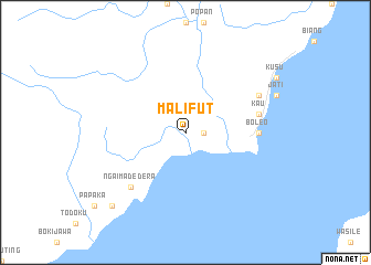 map of Malifut