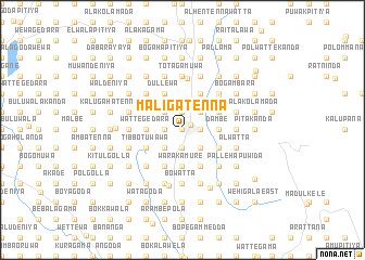 map of Maligatenna