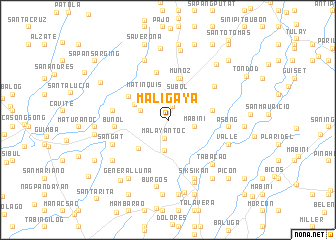 map of Maligaya