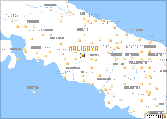 map of Maligaya