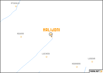 map of Malijoni