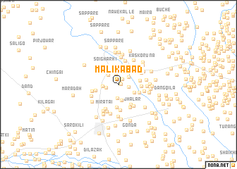 map of Malikābād