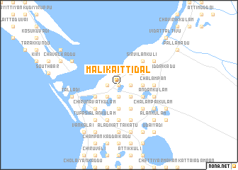 map of Malikaittidal