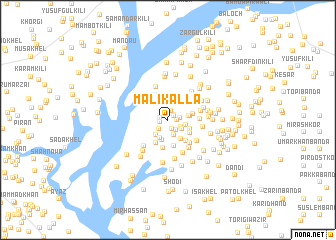 map of Mali Kalla