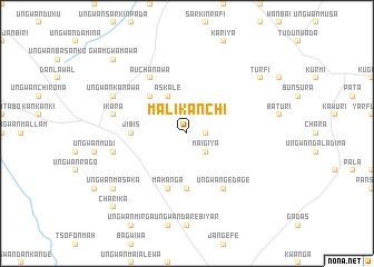 map of Malikanchi