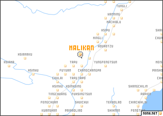 map of Ma-li-kan