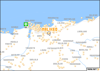 map of Malikeo