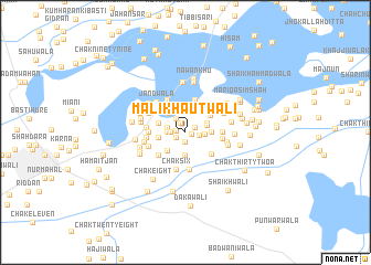 map of Malik Hautwāli