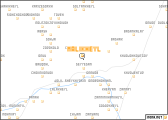 map of Malī Kheyl