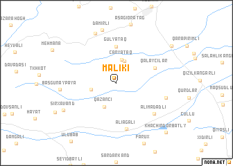 map of Mǝliki